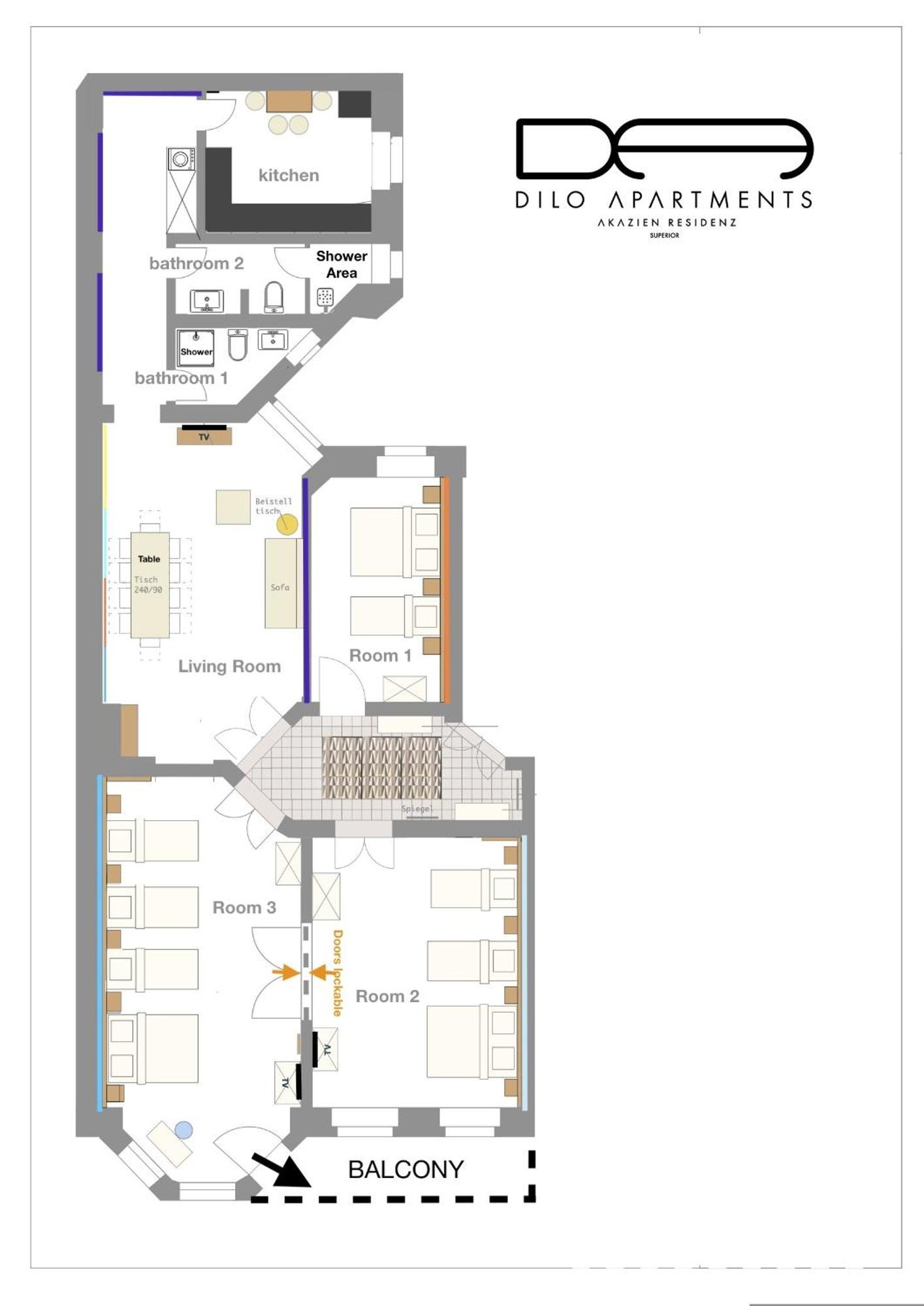 Dilo Apartments Βερολίνο Εξωτερικό φωτογραφία